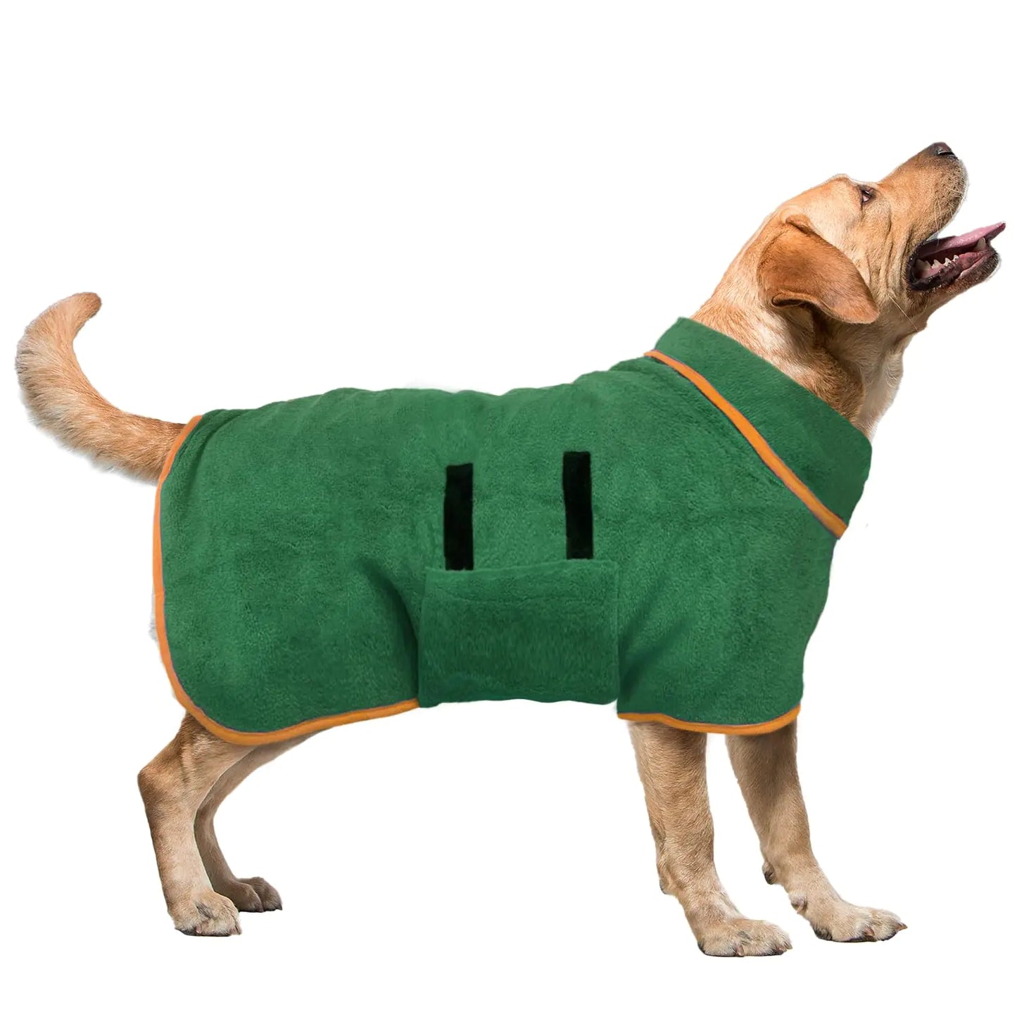 Super Absorbent Dog Drying Bathrobe Towel