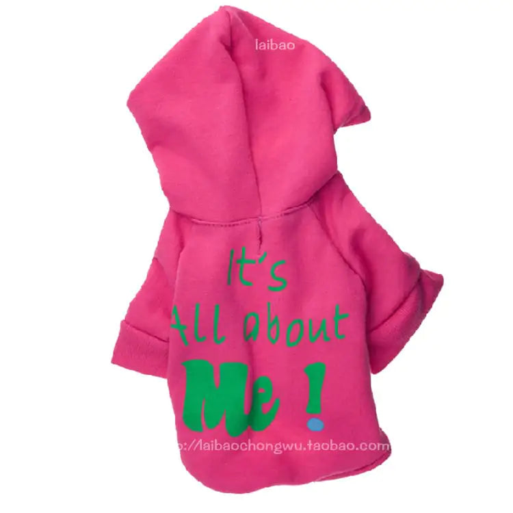 Fleece Printed Pet Clothes for Dogs