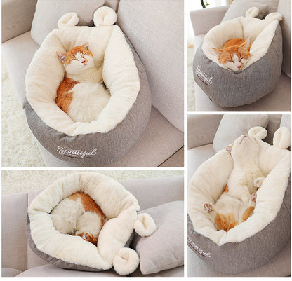 Warm Pet Sleeping Bag Bed