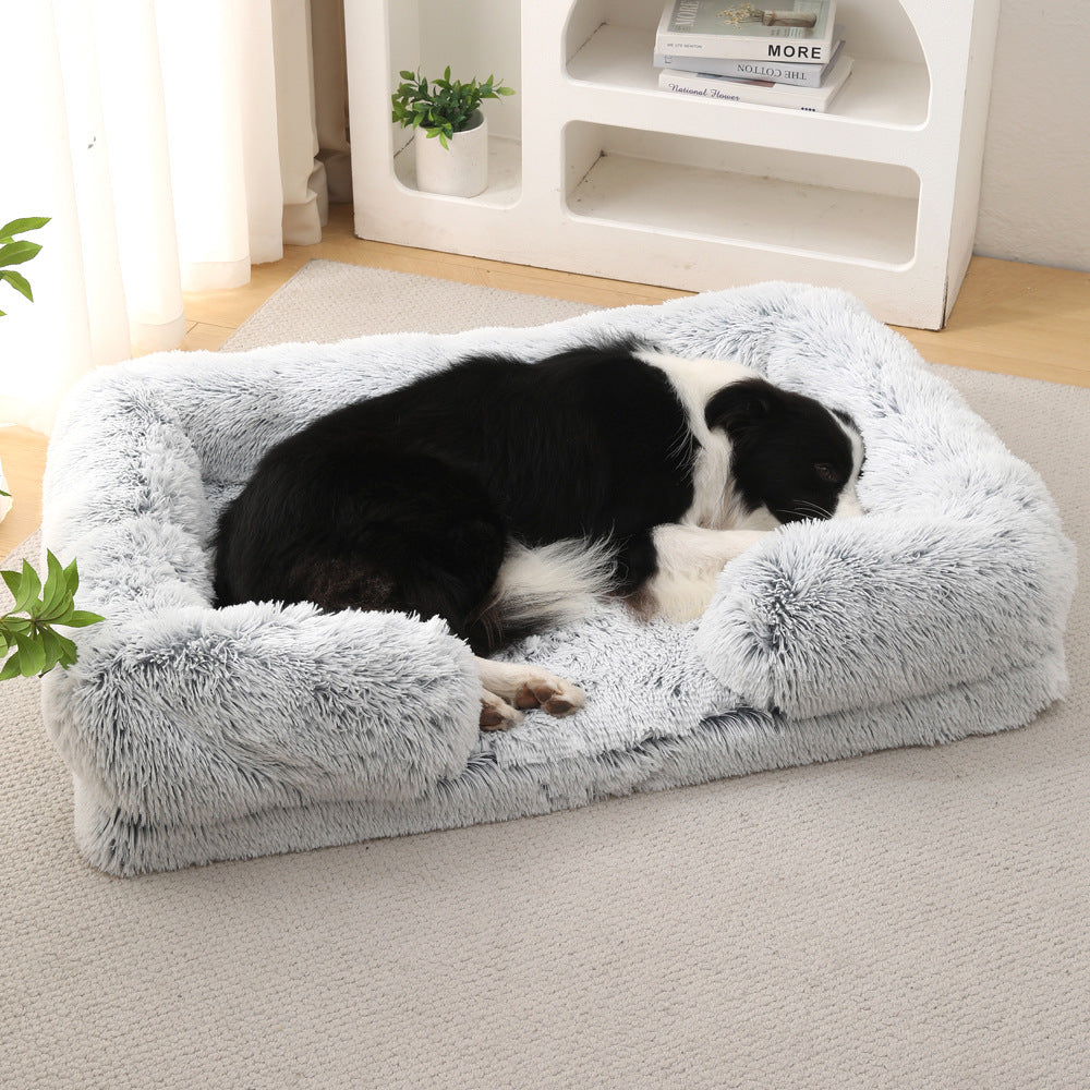 FurEver Luxe™ Plush Pet Bed – Ultra-Soft Comfort for Dogs & Cats