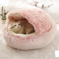 2 In 1 Dog And Cat Plush Bed