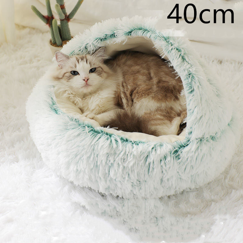 2 In 1 Dog And Cat Plush Bed