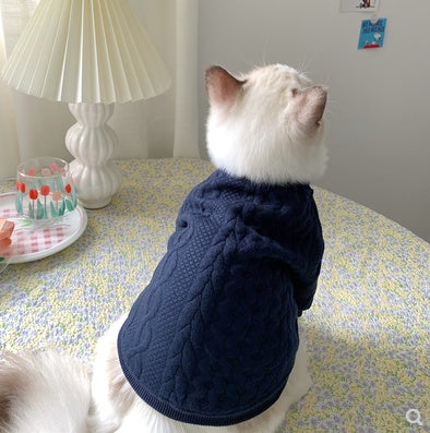 Warm Pet Clothes with Feet