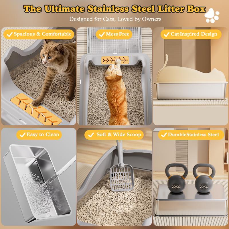 SteelPaws Litter Box