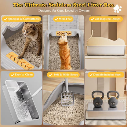 SteelPaws Litter Box