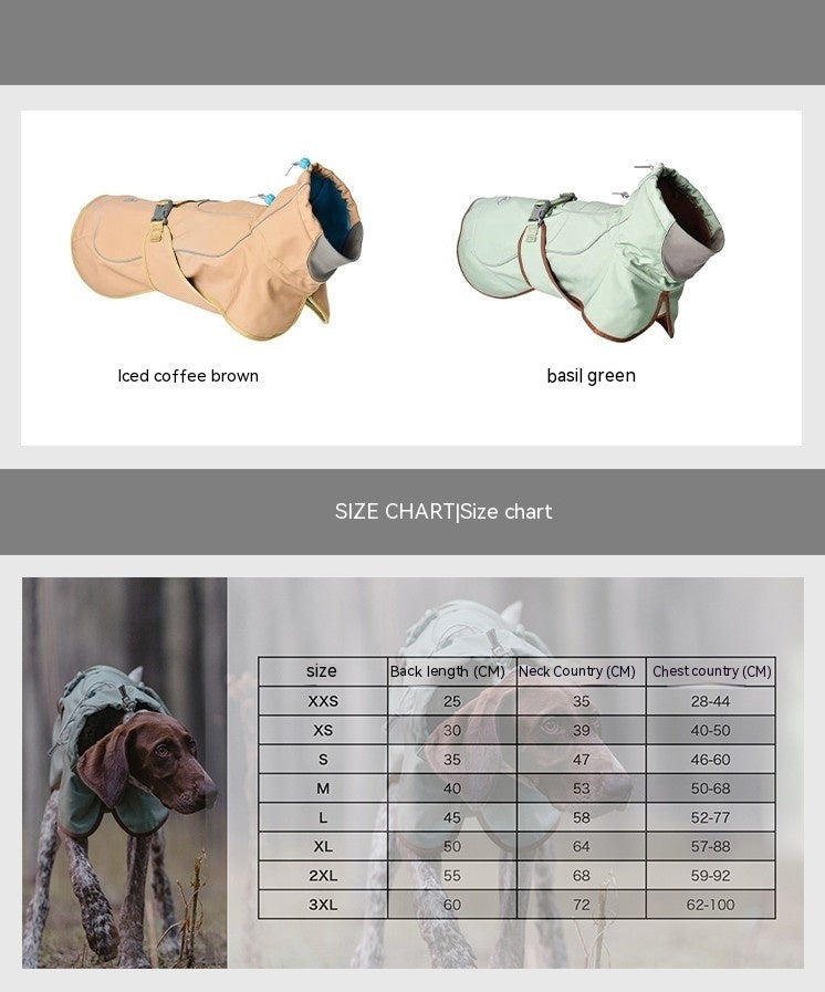 PawShield Pro Outdoor Jacket – Warm, Waterproof & Windproof