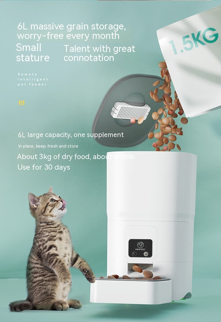 6L Smart Automatic Pet Feeder