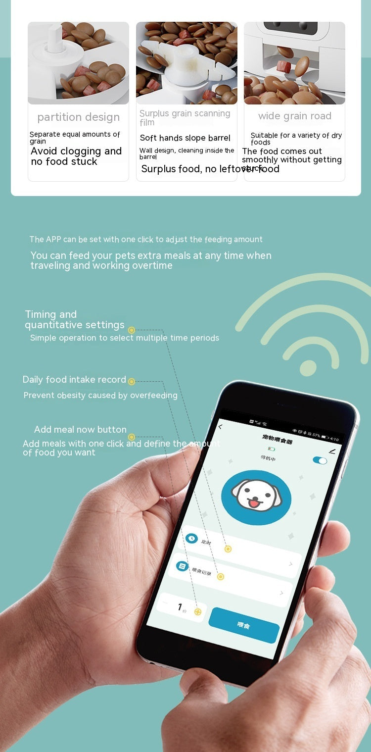 6L Smart Automatic Pet Feeder