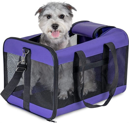 BreezeNest Portable Breathable Pet Carrier