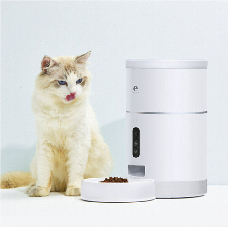 Automatic Pet Feeder with Camera & App Control
