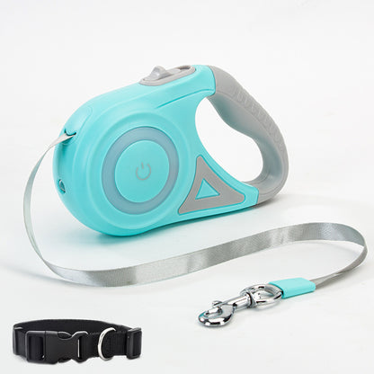 GlowWalk Retractable Leash Set