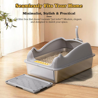 SteelPaws Litter Box