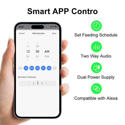 Smart WiFi Food & Water Feeder