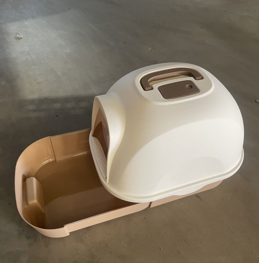Enclosed Cat Litter Box