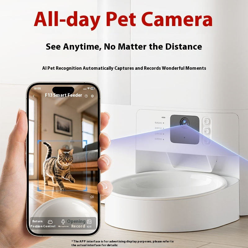 All-in-One Smart Pet Feeder & Water Fountain