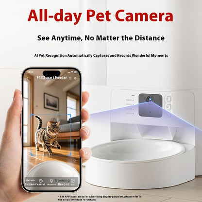 All-in-One Smart Pet Feeder & Water Fountain