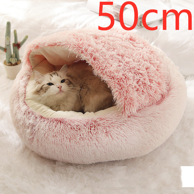 2 In 1 Dog And Cat Plush Bed