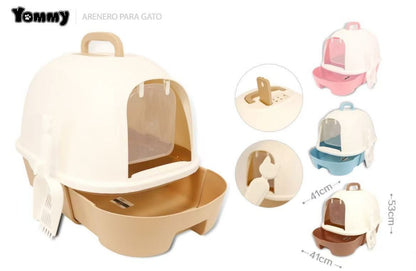 Enclosed Cat Litter Box