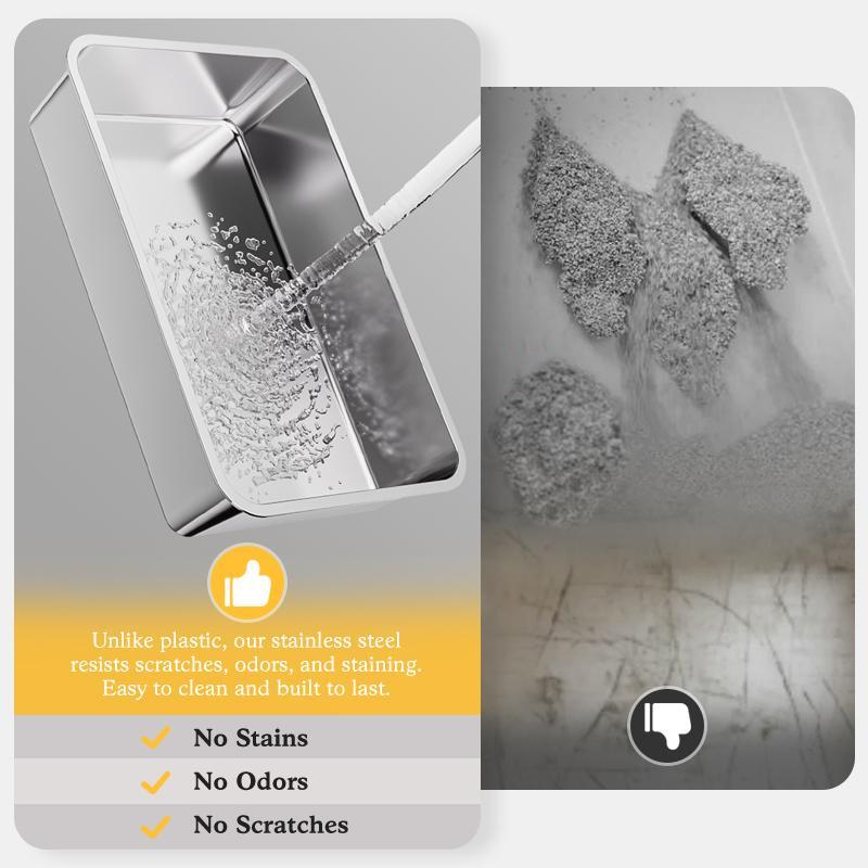 SteelPaws Litter Box