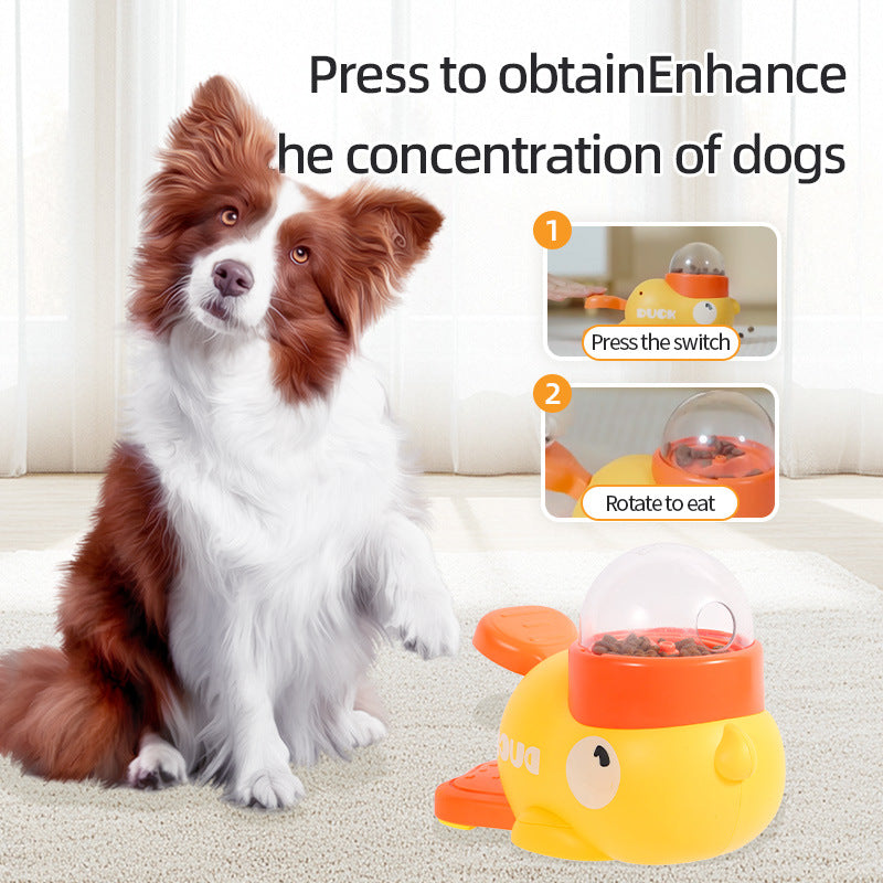 Quacky Fun Dog Puzzle Feeder