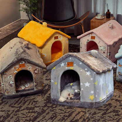 Foldable Winter Pet House