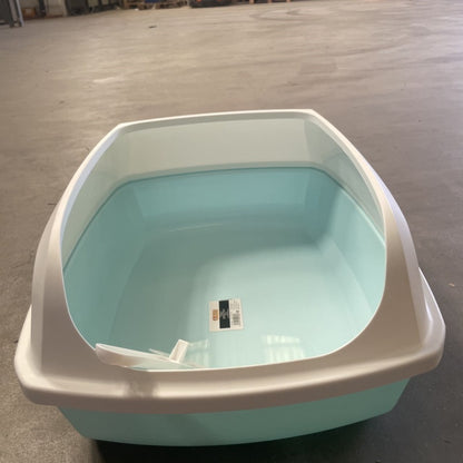 Semi-enclosed Cat Litter Box