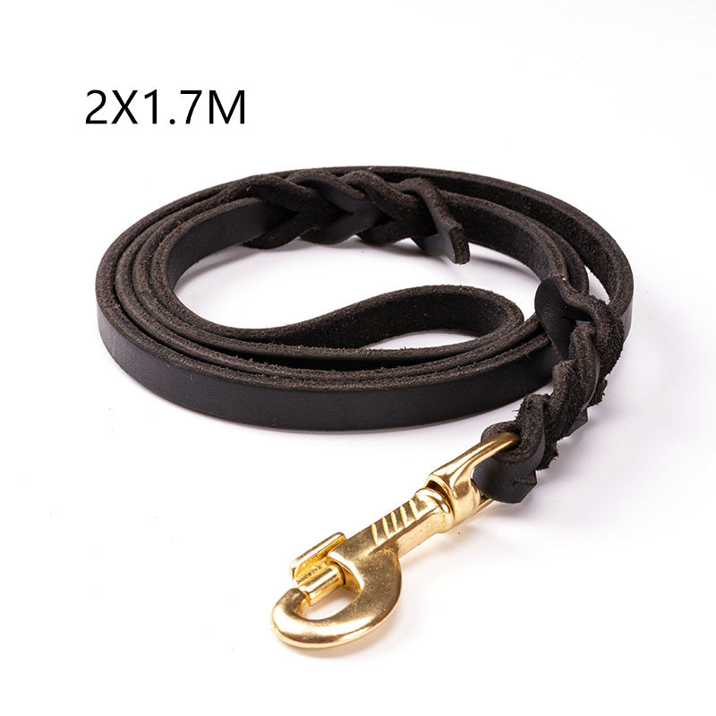 Classic Handler Leather Lead
