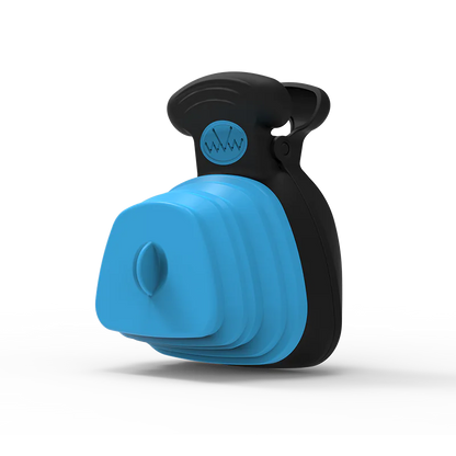 Foldable Travel Dog Poop Bag Dispenser with Spoon