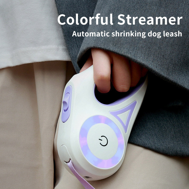 GlowWalk Retractable Leash Set