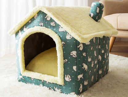 Foldable Winter Pet House