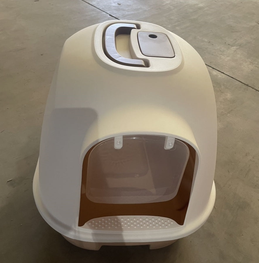 Enclosed Cat Litter Box
