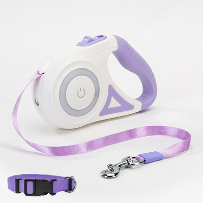 GlowWalk Retractable Leash Set
