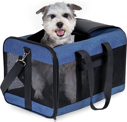 BreezeNest Portable Breathable Pet Carrier