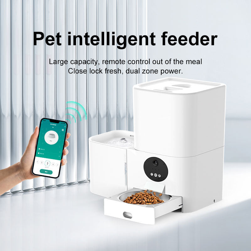 Smart WiFi Food & Water Feeder