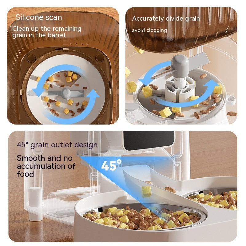 Smart Remote Control Pet Feeder with Camera
