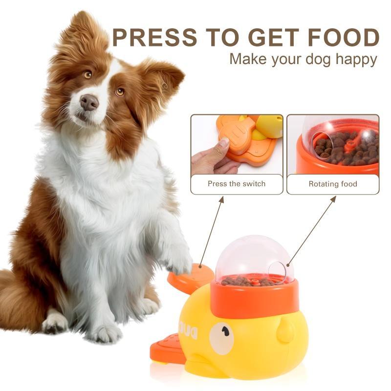 Quacky Fun Dog Puzzle Feeder