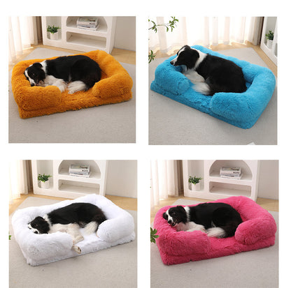 FurEver Luxe™ Plush Pet Bed – Ultra-Soft Comfort for Dogs & Cats