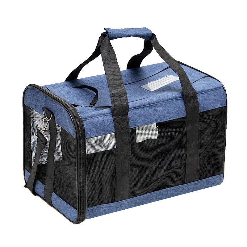 BreezeNest Portable Breathable Pet Carrier