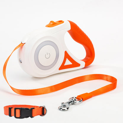 GlowWalk Retractable Leash Set
