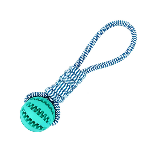 Indestructible Rope & Ball Dog Chew Toy